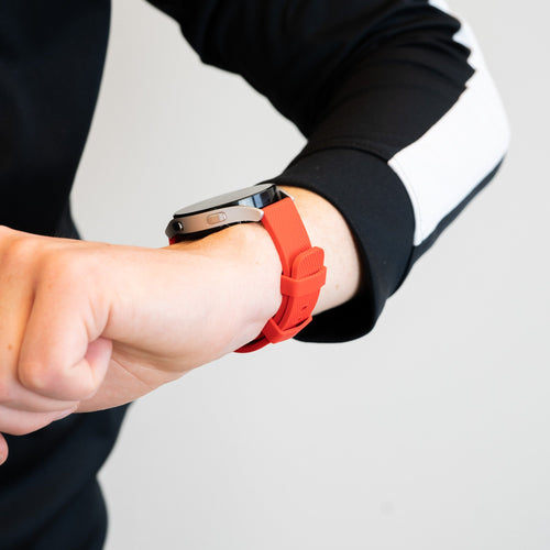 Bandz Correa silicona 'De lujo' Huawei Watch GT 5 46mm (rojo)