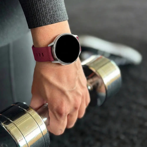 Bandz Garmin Venu 4 - 41mm Silicone Strap 'Deluxe' (Wine Red)