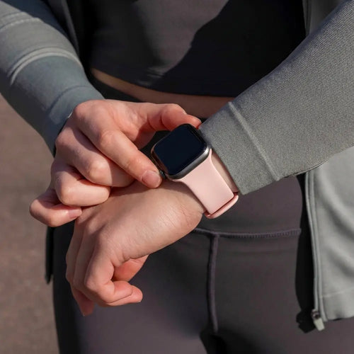 Apple Watch Silicone Strap (Antique Pink)
