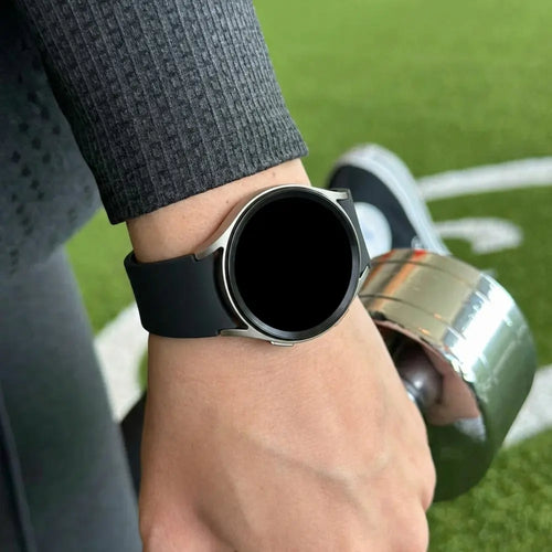 Bandz Samsung Galaxy Watch 7 - 44mm sport band 'Easy fit' (zwart)