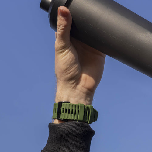 Correa silicona Garmin Fenix 8 Pro - 51mm (verde oscuro)