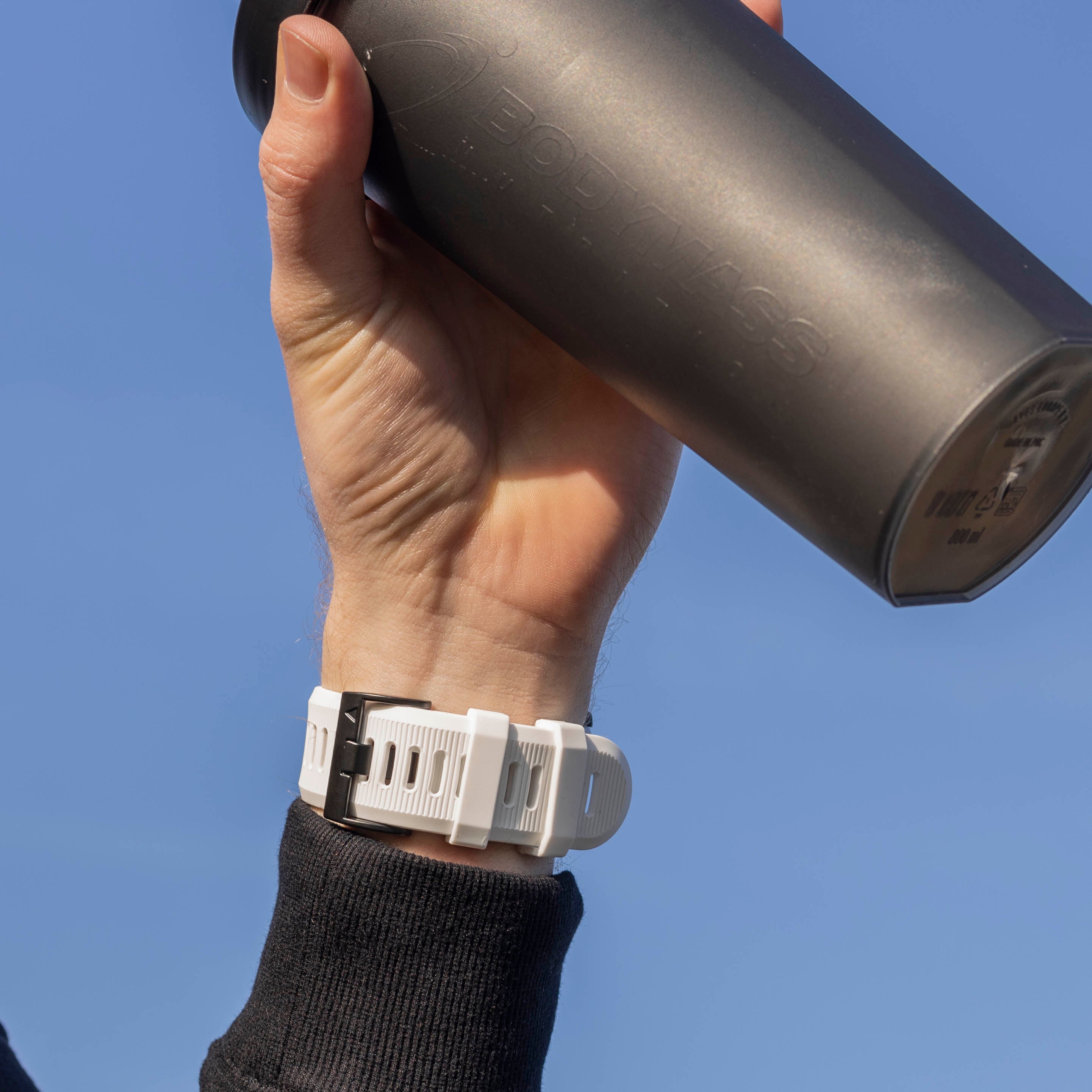 Correa silicona Garmin Fenix 7x (blanca)