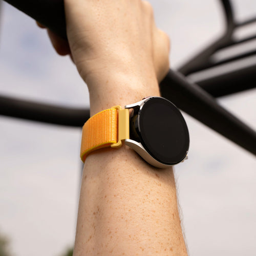 Correa nylon Amazfit Cheetah (Pro) (amarillo claro)