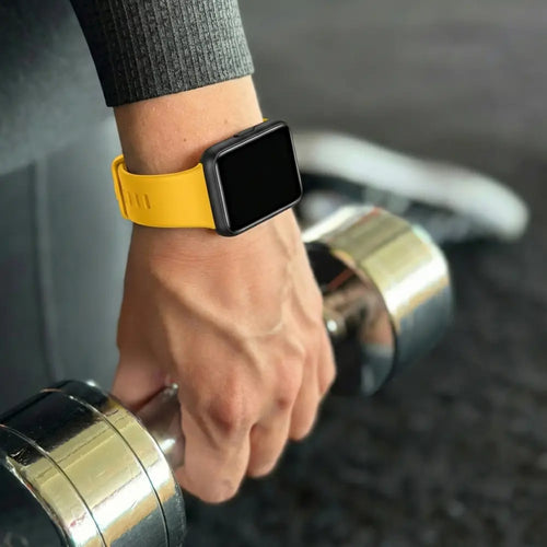Huawei Watch Fit 2 Silicone Strap (Yellow)
