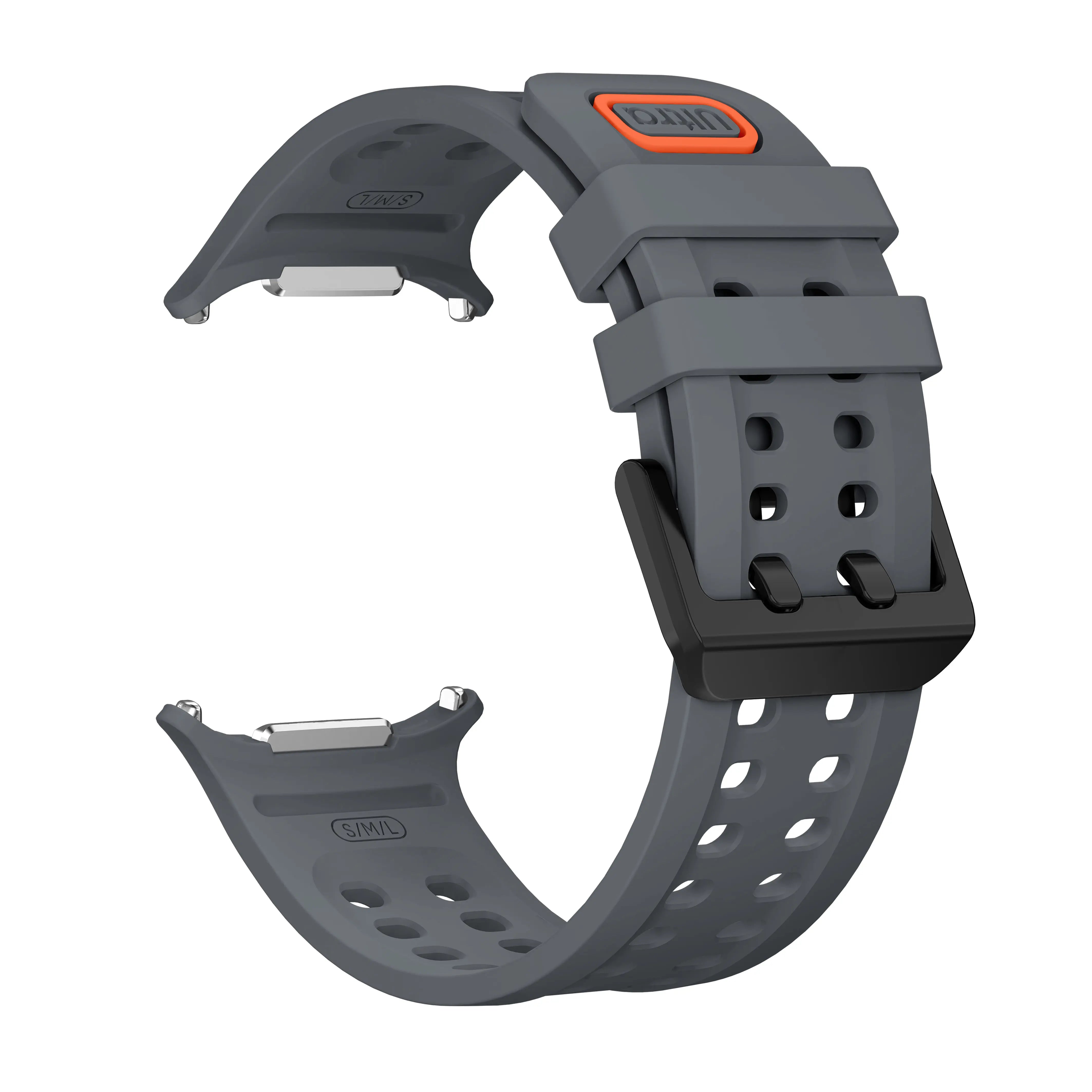 Correa silicona Samsung Galaxy Watch Ultra (gris oscuro)