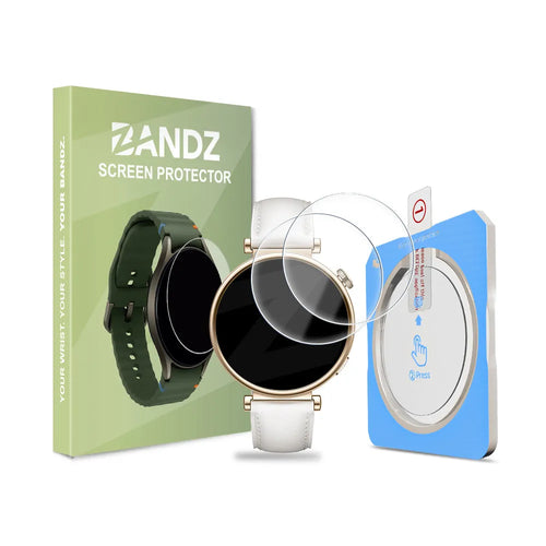 Bandz Protector pantalla con One-Click Tool Huawei Watch GT 4 - 41mm