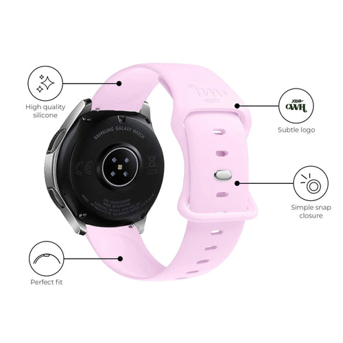 Correa silicona xoxo Wildhearts Xiaomi Amazfit Bip (rosa brillante)