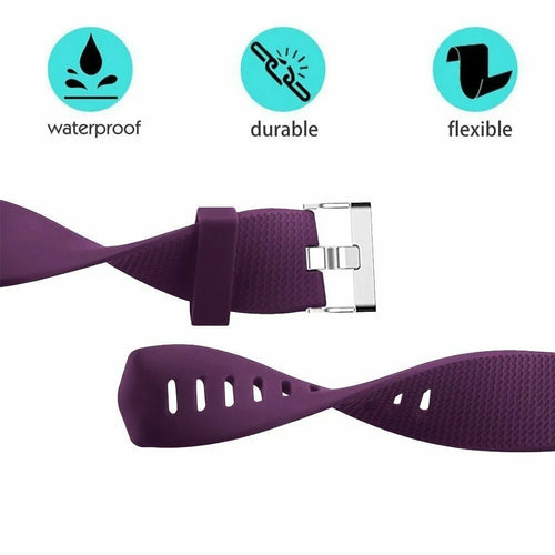 Silicone Strap, purple, promotional banner