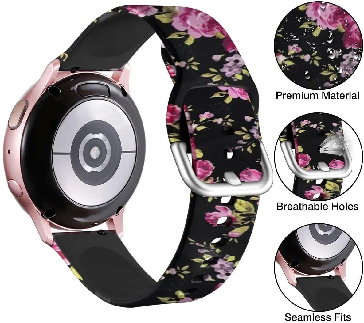 Print Silicone Strap, infographic (USP banner)