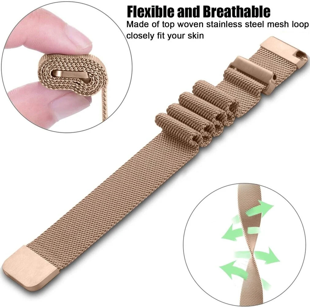 Correa milanese Redmi Watch 5 Active (oro rosa)