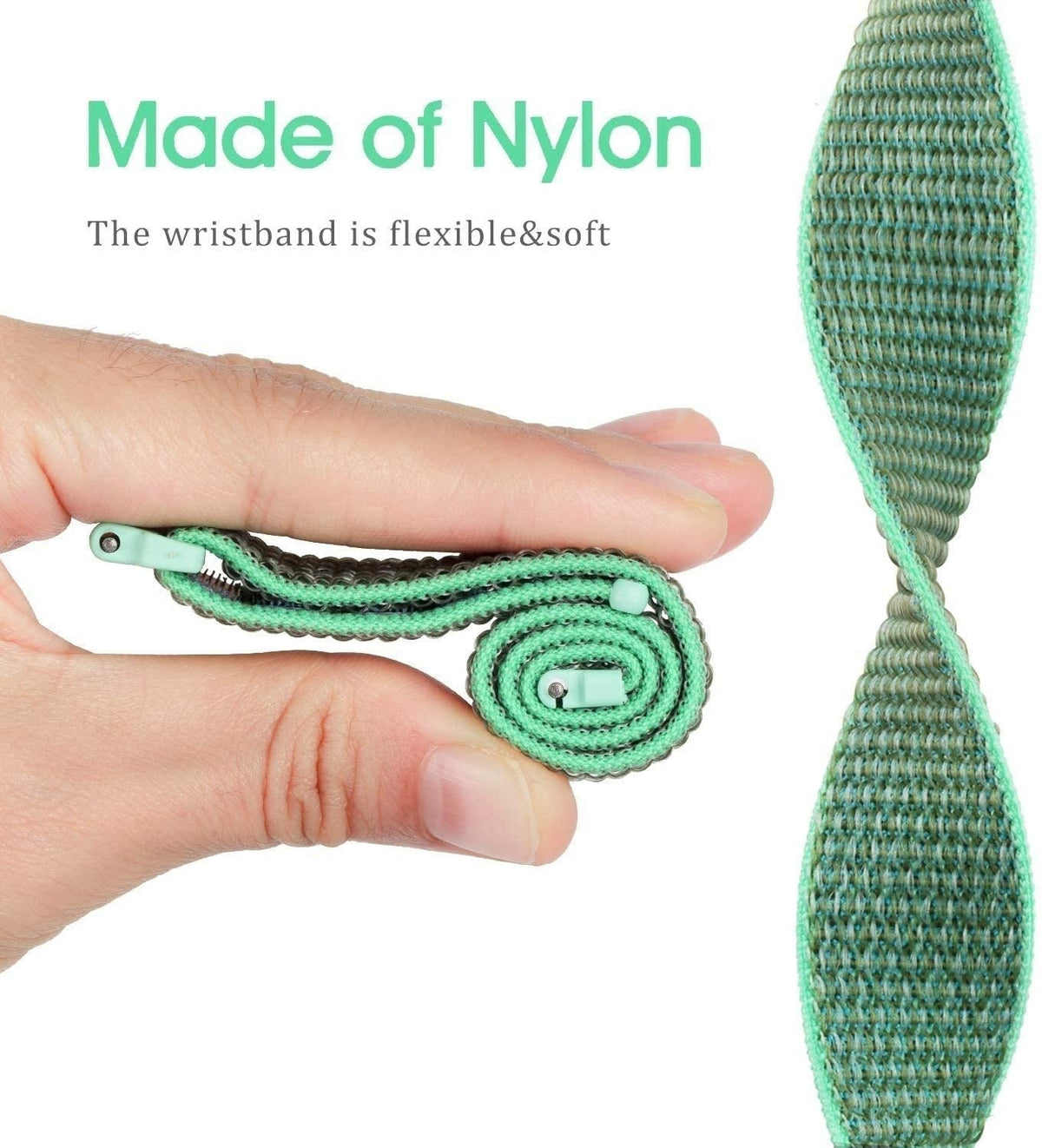 Nylon Strap, mint, promotional banner