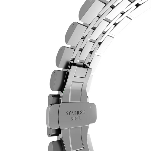 Steel Link Strap 'Duo', silver, promotional banner