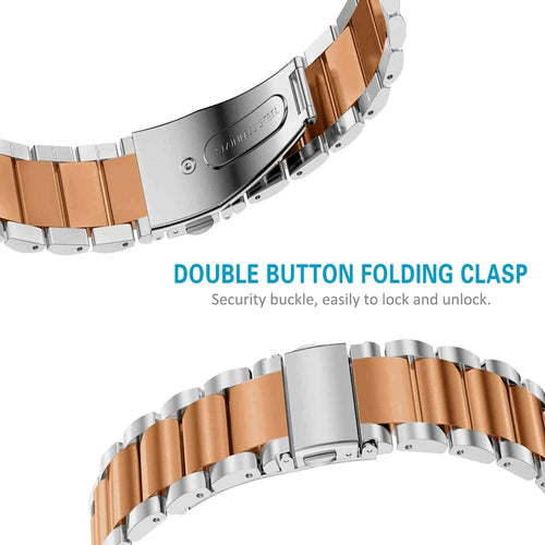 Steel Strap, silver/rose gold, promotional banner