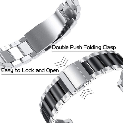 Huawei Watch GT 7 - 41mm Steel Strap (Silver/Black)