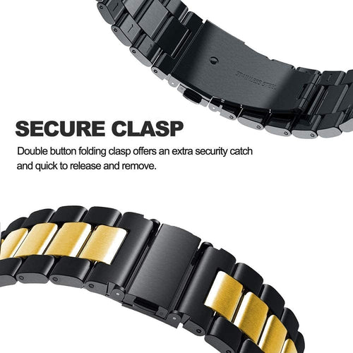Correa acero Huawei Watch GT 7 Pro (negro/dorado)