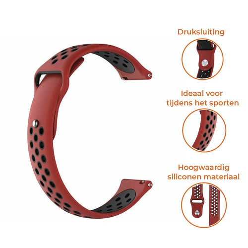 Suunto Vertical Sport Strap (Red/Black)