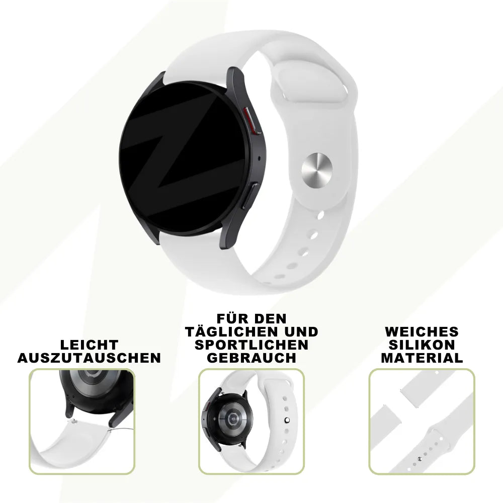 Bandz Coros Pace 2 Sport Strap 'Deluxe' (White)