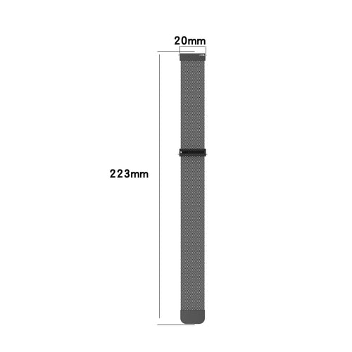 Garmin Forerunner 255 Milanese Strap (Black)