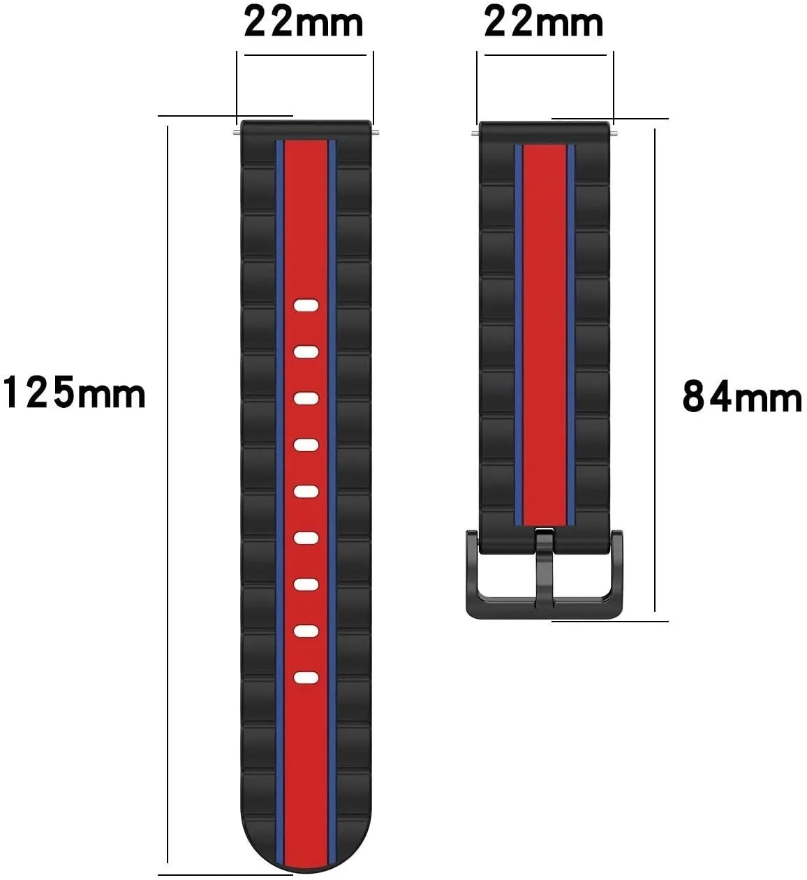 Suunto Vertical Special Edition Strap (Black/Red)