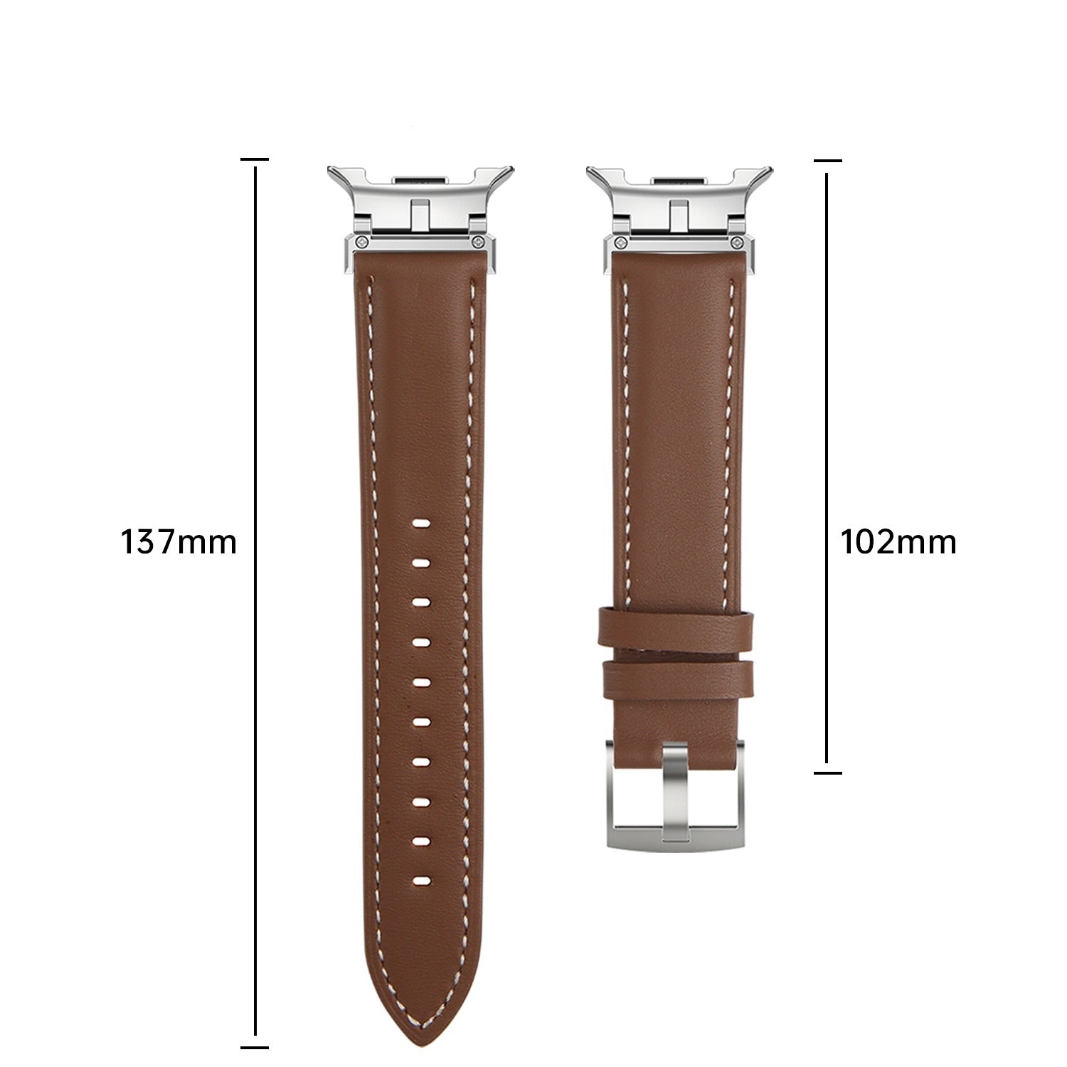 Correa cuero 'Premium' Samsung Galaxy Watch 9 - 44mm (marrón)