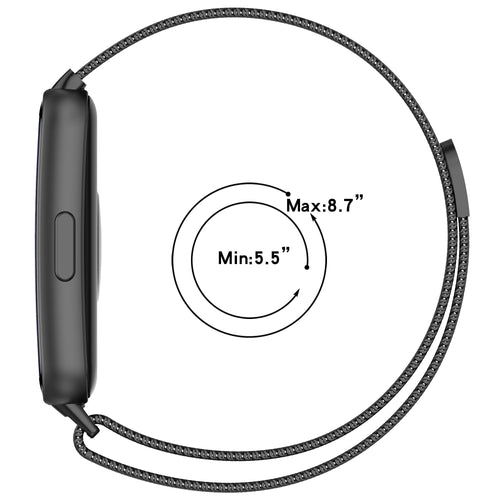 Correa milanesa Huawei Band 11 Pro (negro)
