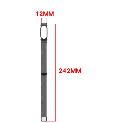 Correa milanesa Fitbit Air (negro)