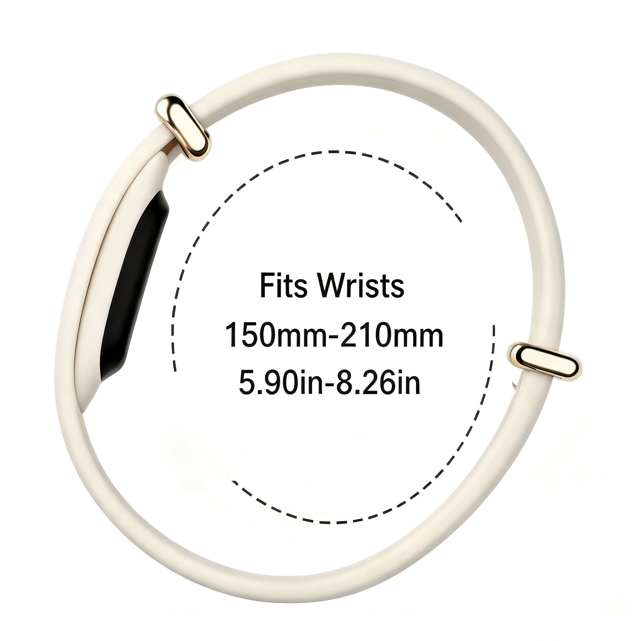 Correa silicona Fitbit Air (beige)