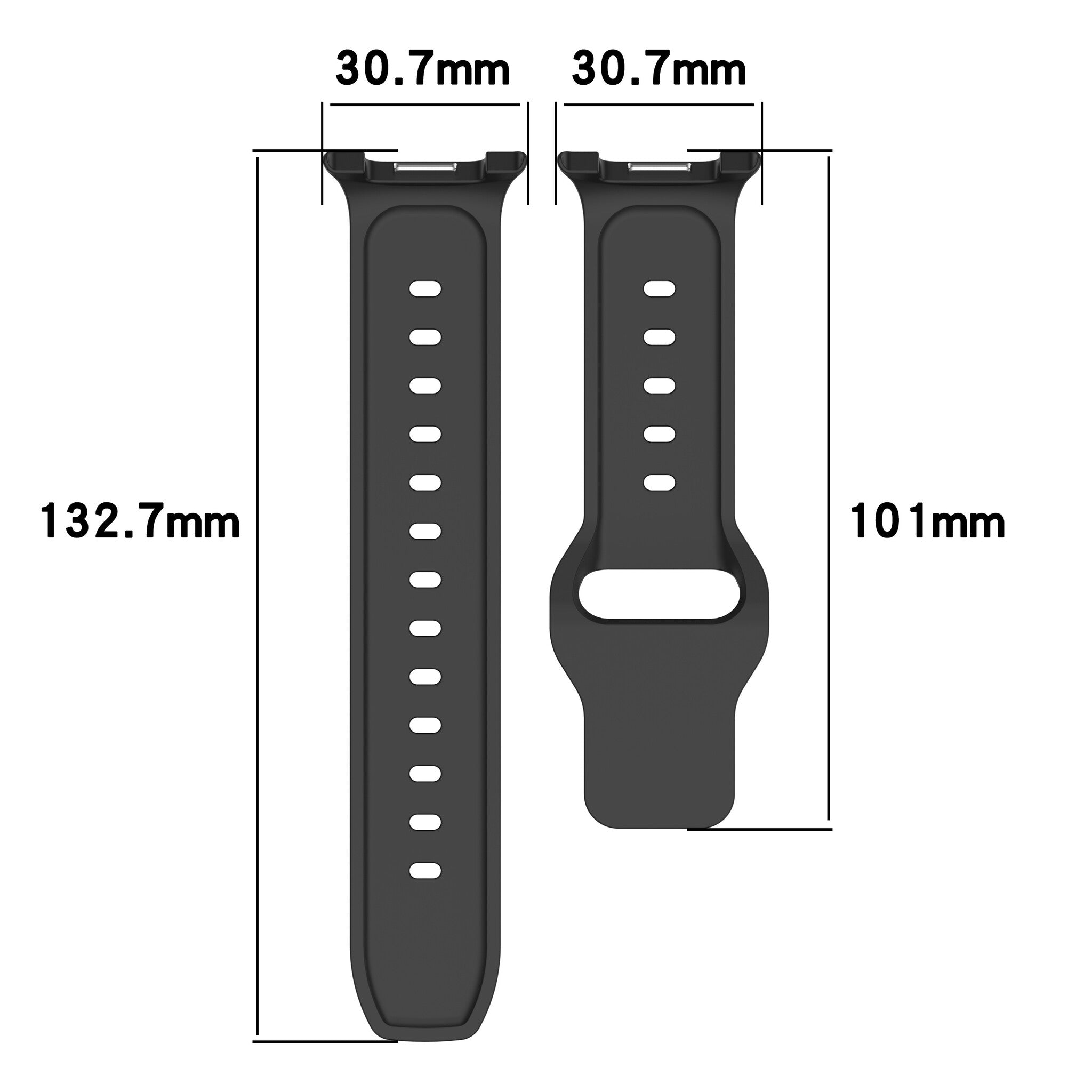 Correa silicona Outdoor Samsung Galaxy Watch 8 - 40mm (verde militar)