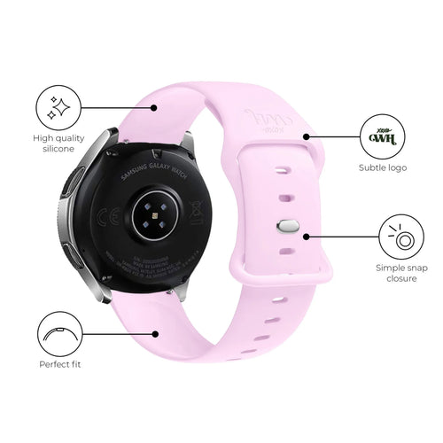 Correa silicona xoxo Wildhearts OnePlus Watch (rosa brillante)