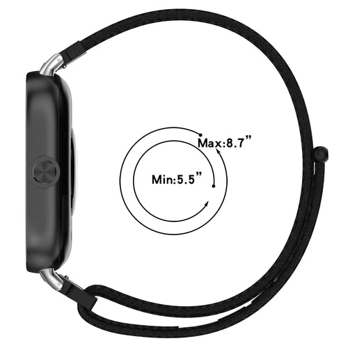 Correa nylon Redmi Watch 6 (negro)