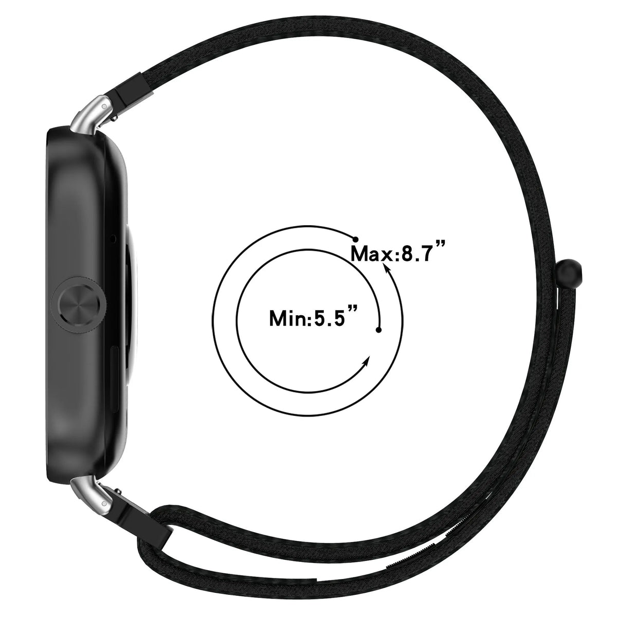 Correa nylon Redmi Watch 6 (negro)