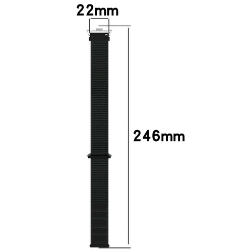 Correa nylon Redmi Watch 6 (negro)