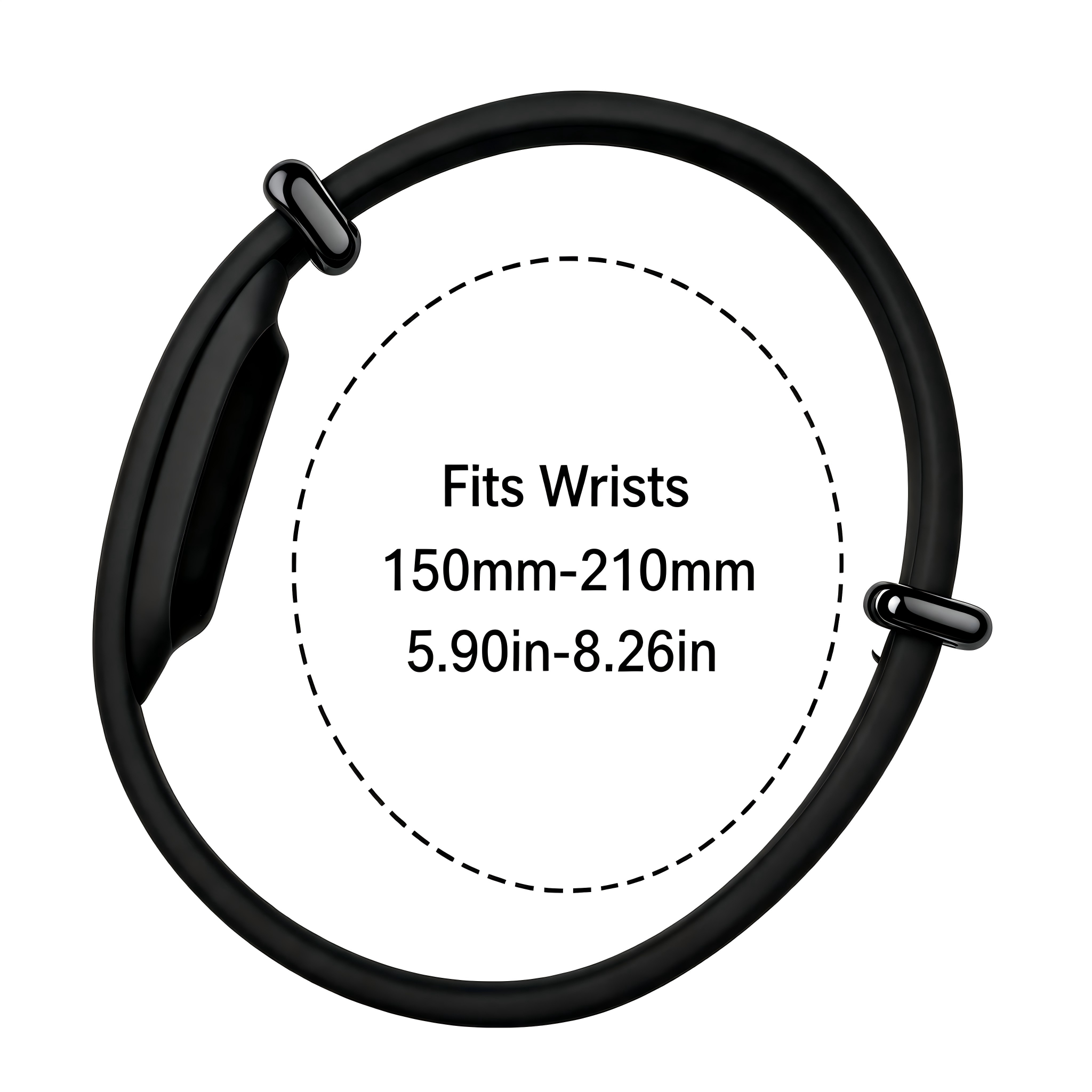 Correa silicona Fitbit Air (negro)