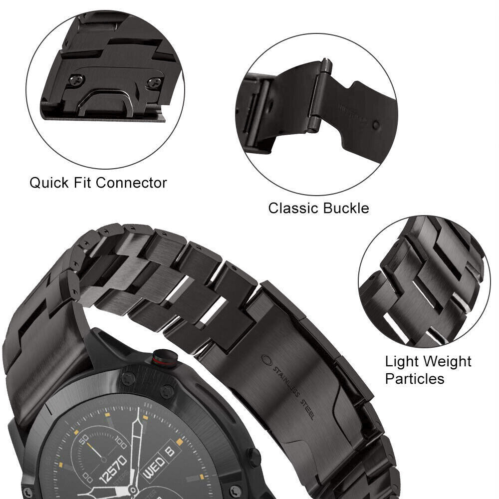 Correa titanio Garmin D2 Mach 1 Pro (grafito)