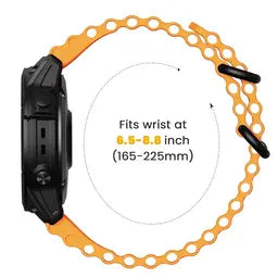 Correa ocean Garmin Instinct 3 - 45mm (naranja)