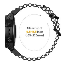 Correa ocean Garmin Instinct 3 - 45mm (negra)