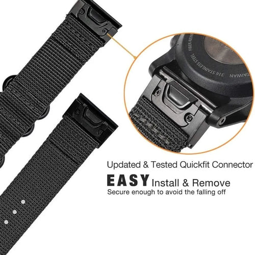 Correa nylon con hebilla Amazfit T-Rex Ultra 2 (negro)