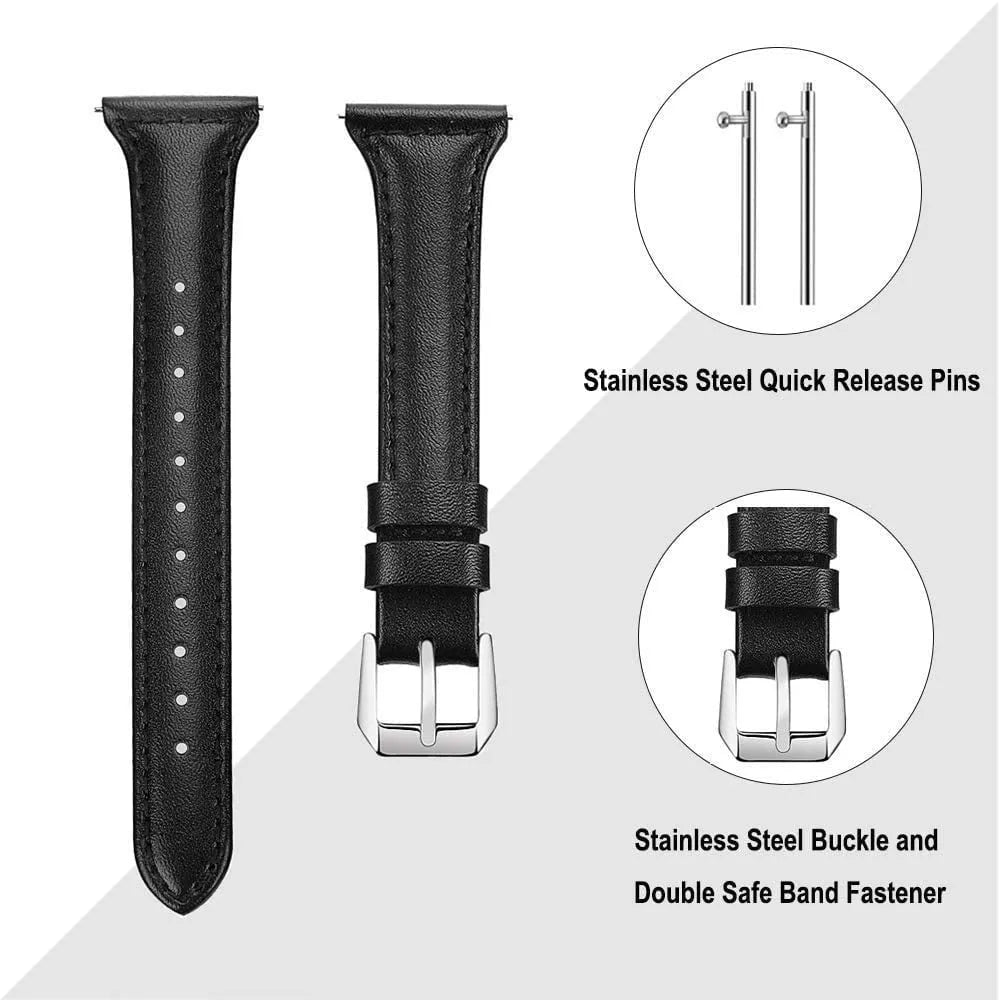 Correa cuero Xiaomi Watch S4 - 41mm (negro)