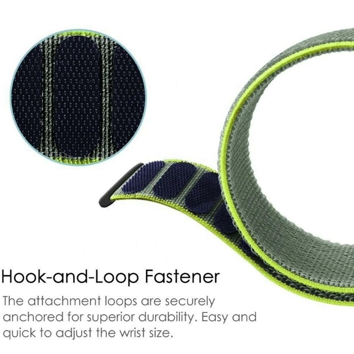 Correa nylon Redmi Watch 5 Active (fluorescente)