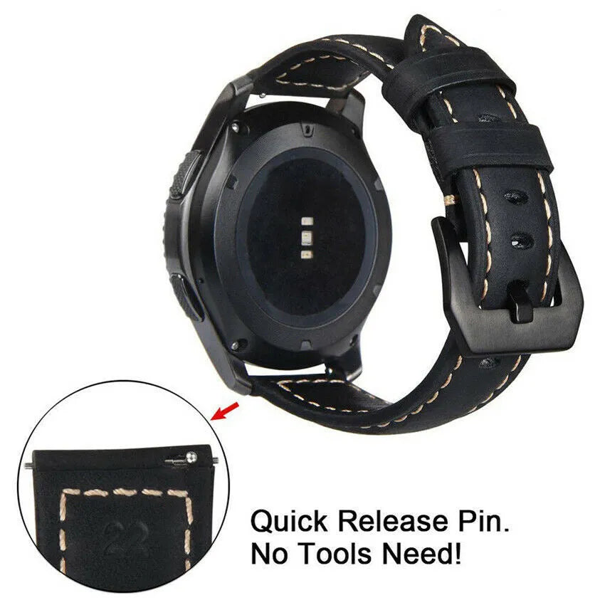 Suunto Vertical 2 Leather Strap (Black)