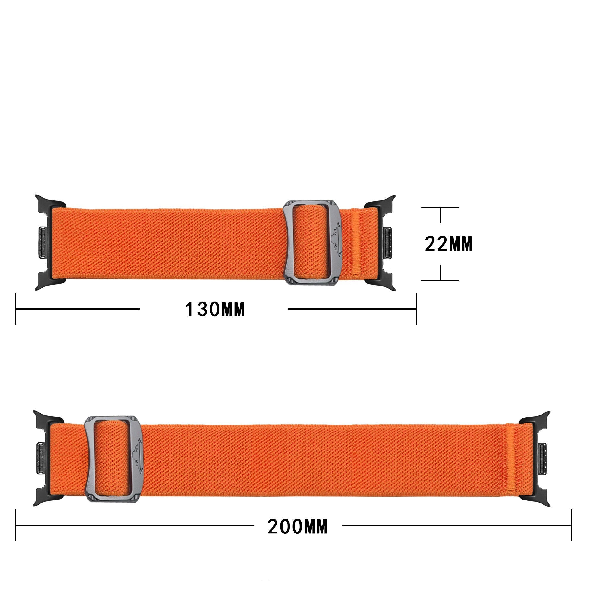 Correa elastica Samsung Galaxy Watch 8 - 44mm (naranja)