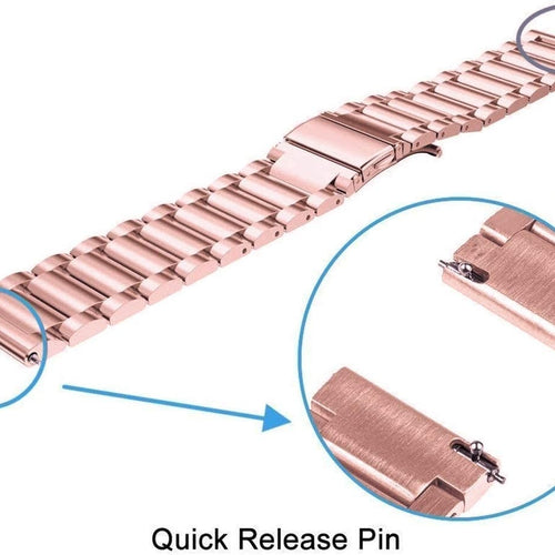 Huawei Watch GT 7 - 41mm Steel Strap (Pink)