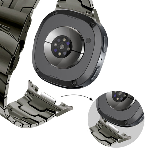 Bandz Correa acero 'Iron' Samsung Galaxy Watch 8 - 44mm (grafito)