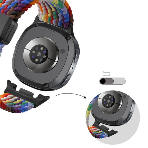 Bandz Correa trenzada magnética Samsung Galaxy Watch 9 - 44mm (colorido)