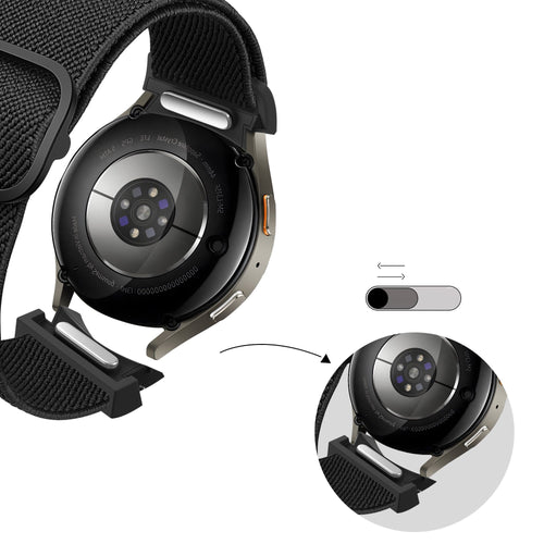 Bandz Correa elastica 'Easy Fit' Samsung Galaxy Watch 5 - 44mm (negro)