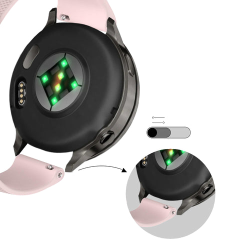 Bandz Correa silicona ‘Premium’ Garmin Forerunner 70 (rosa)