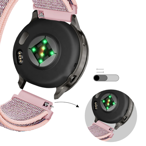 Bandz Correa nylon Loop Garmin Forerunner 70 (rosa)