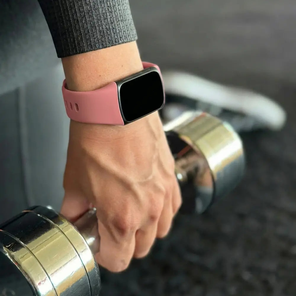 Fitbit Charge 5 Silicone Strap (Pink)