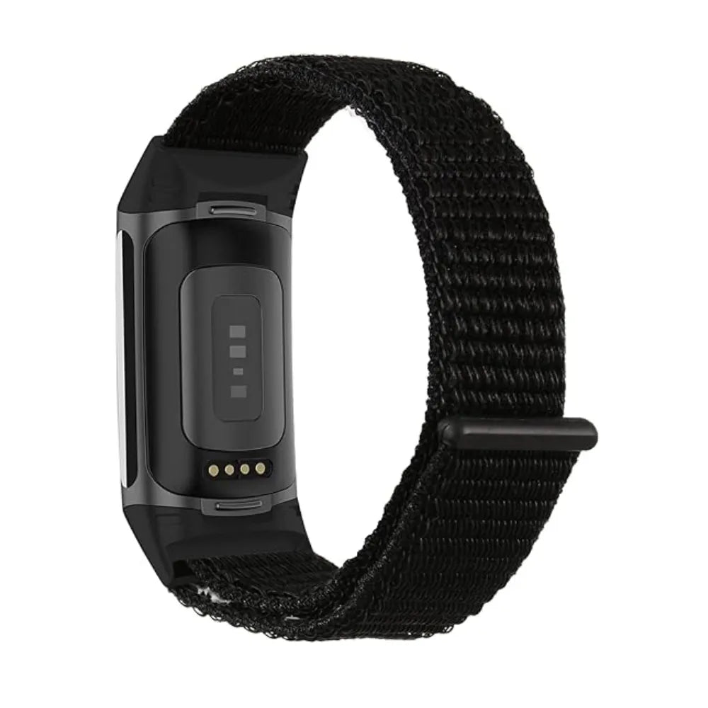 Correa nylon Fitbit Charge 5 (negra)