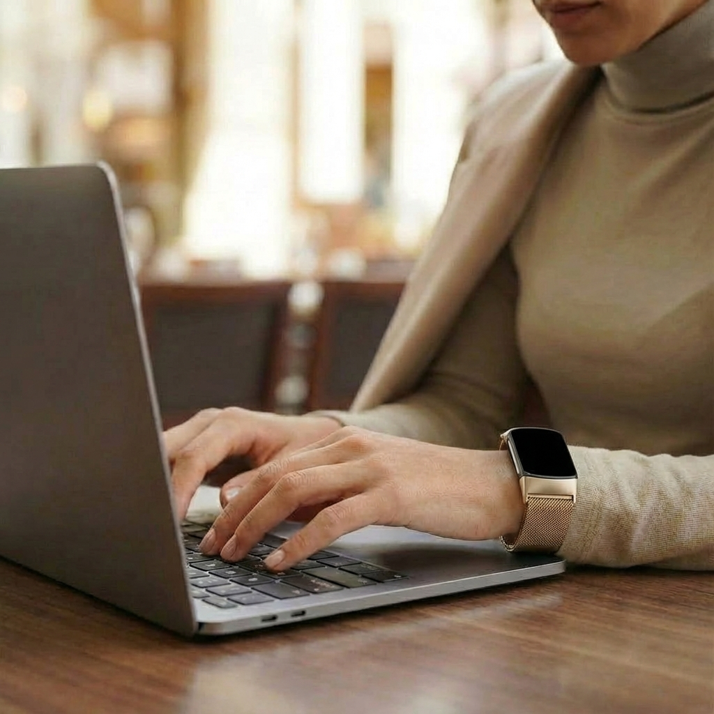 Fitbit Charge 5 Milanese Strap (Starlight)